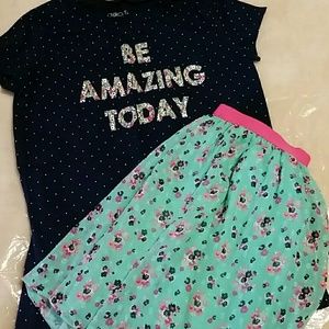 Cherokee outfit skirt/shirt XL 14-16